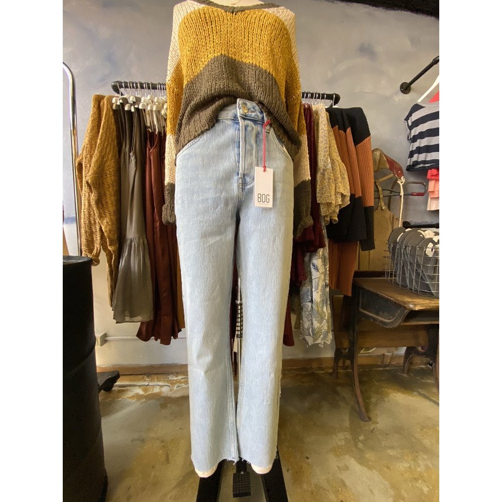 NWT BDG High Rise Slim Straight Jeans Urban Outfitters Dillon